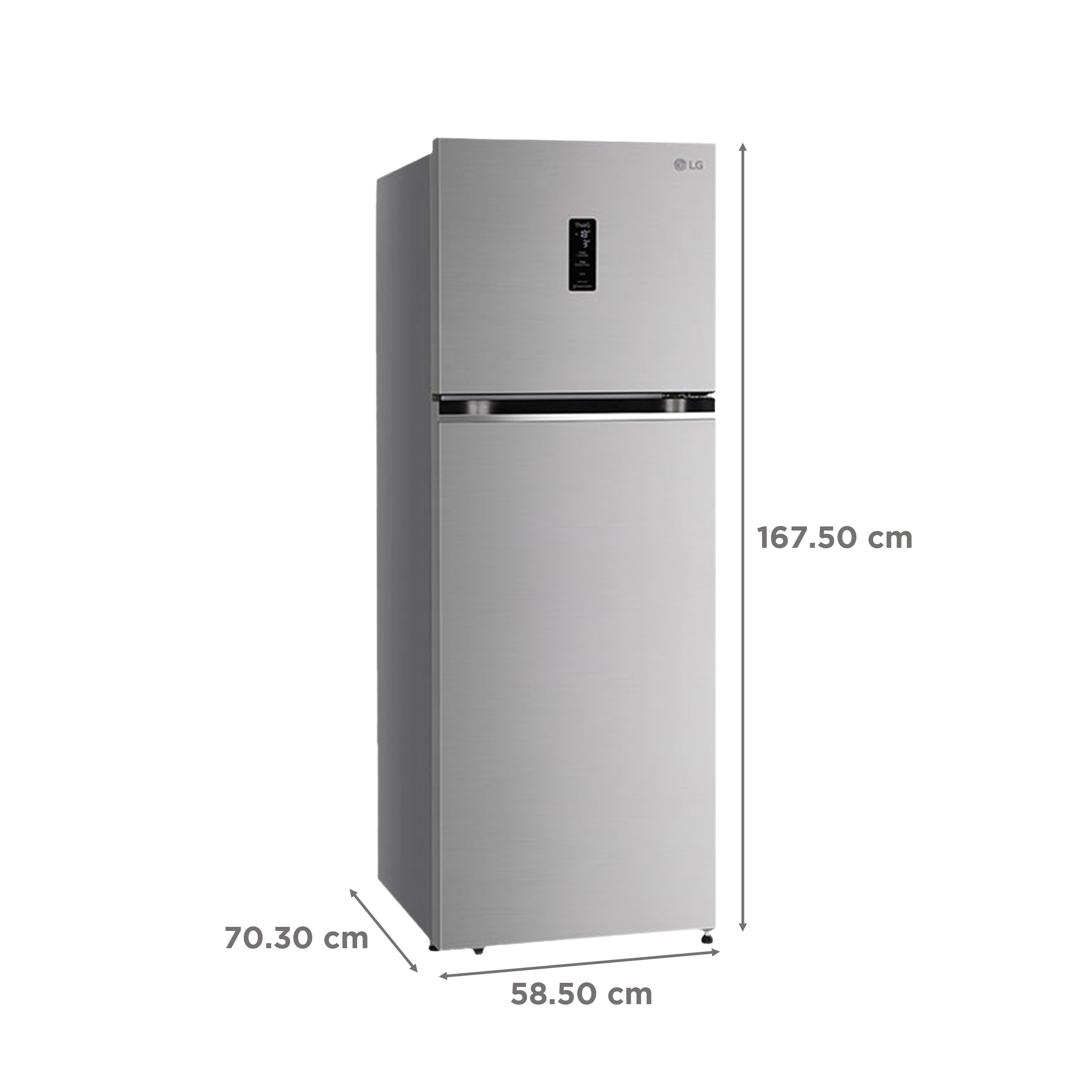 Buy LG 322 Litres 2 Star Frost Free Double Door Convertible